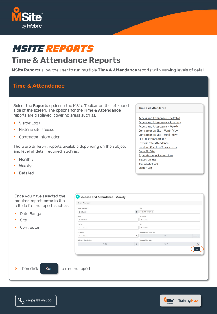 One Pager - Time & Attendance Report.png